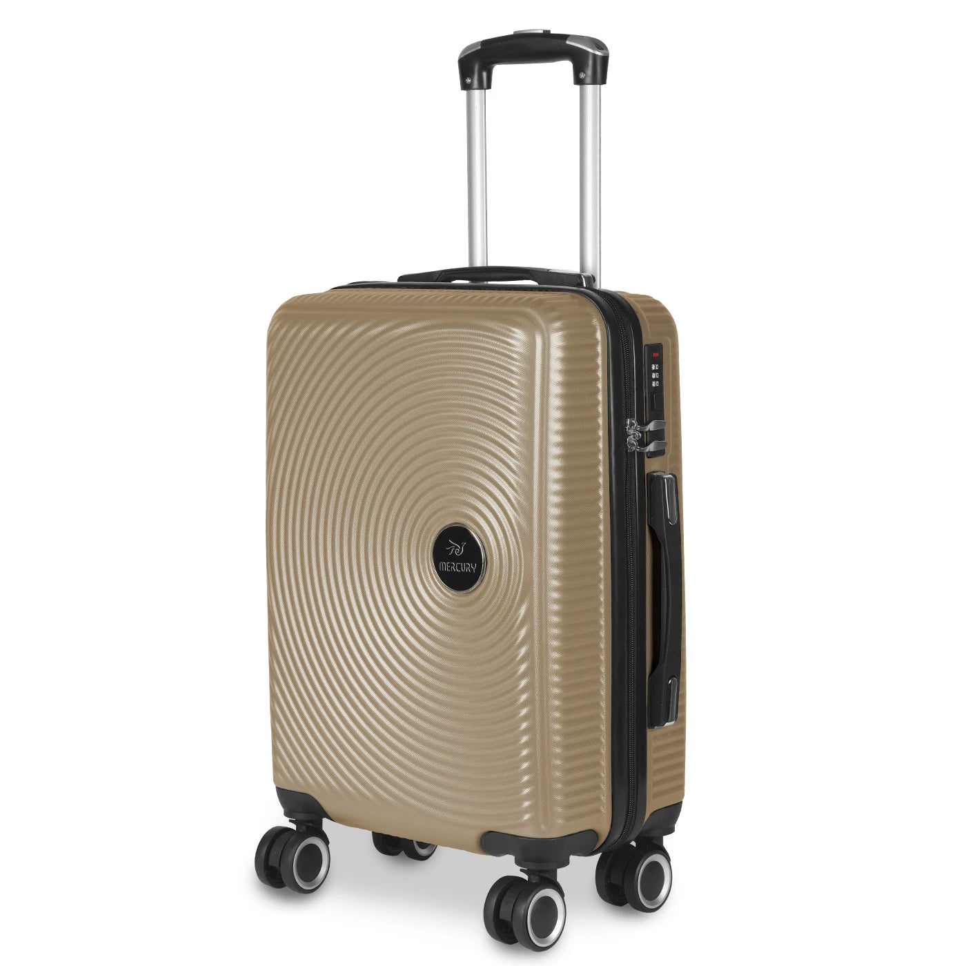 Cabin Travel Suitcase, Medium, Large 100% ABS, 4-wheel swivel 360 ° durable and durable with safety lock. Pay per unit