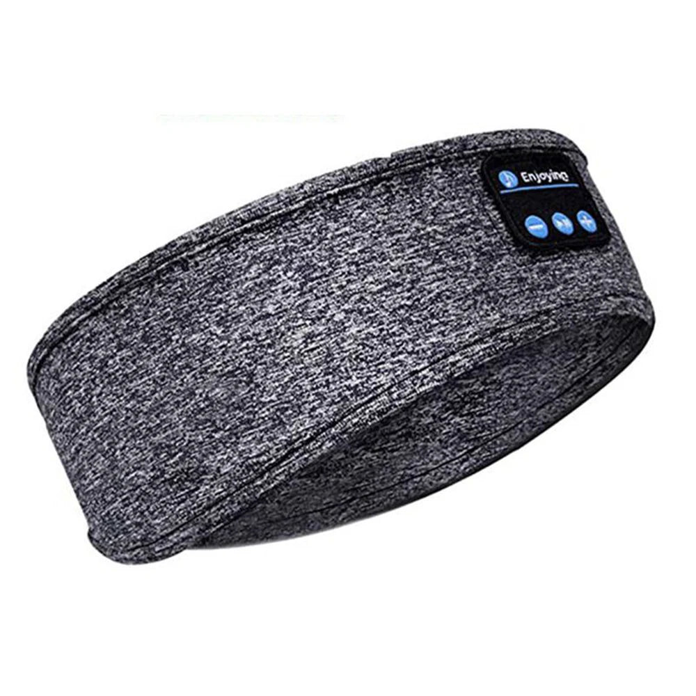 Comfortable Bluetooth-compatible5.0 Earphone Sleeping Band Headphone Music Eye Mask Soft Elastic Wireless Sport Headband Headset