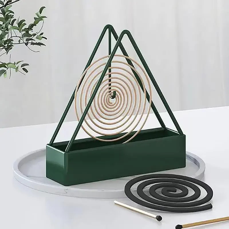 1/2PCS Iron Mosquito Coil Incense Burner Frame Modern Repellent Incense Rack for Household Bedroom Patio