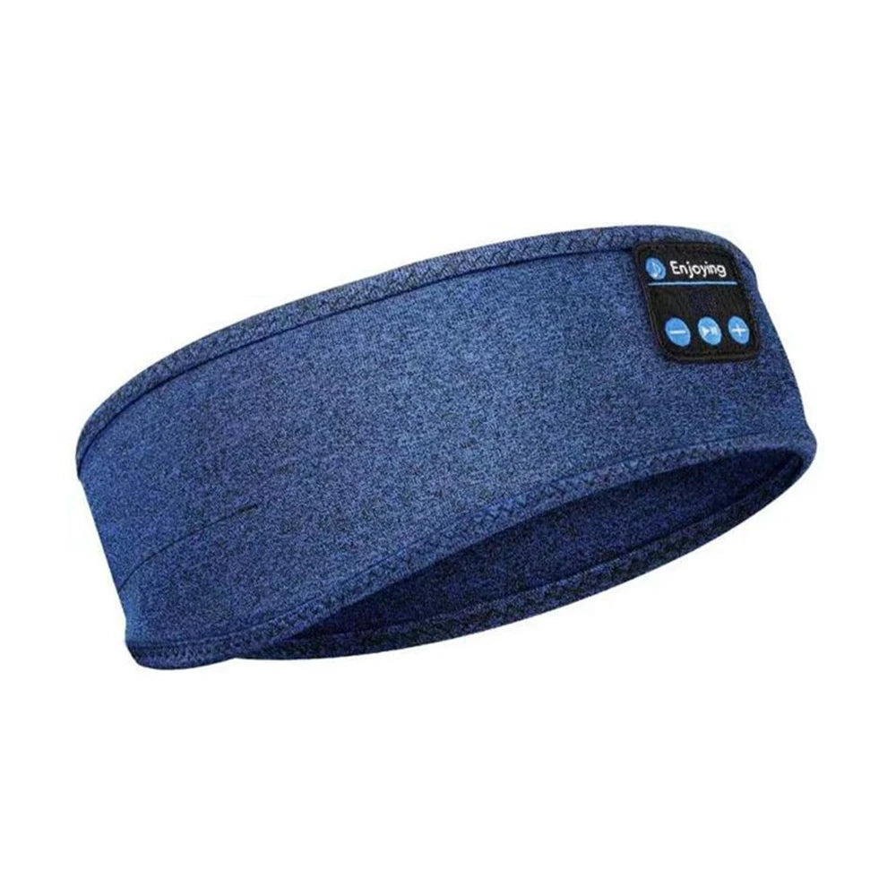 Comfortable Bluetooth-compatible5.0 Earphone Sleeping Band Headphone Music Eye Mask Soft Elastic Wireless Sport Headband Headset